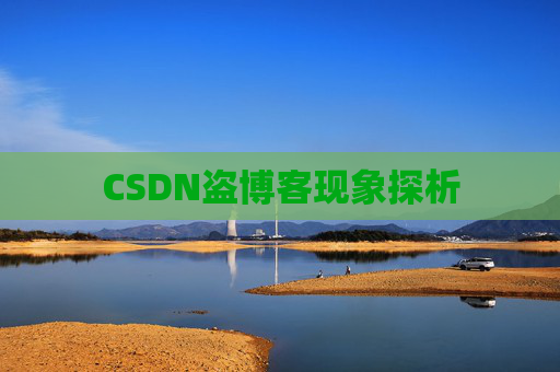 CSDN盗博客现象探析 CSDN盗博客现象探析